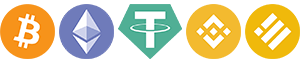 We also accept payments in cryptocurrencies.